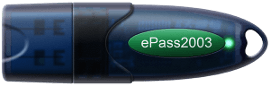 Token de PKI ePass2003 para inicio de sesión seguro en Windows con Tarjeta inteligente mediante certificados digitales