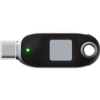 Clave de seguridad biométrica de FIDO Feitian BioPass K26 USB-C
