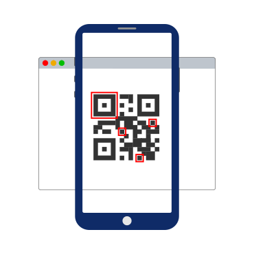 Smartphone-based MFA by scanning a QR code